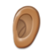Ear - Medium emoji on Samsung